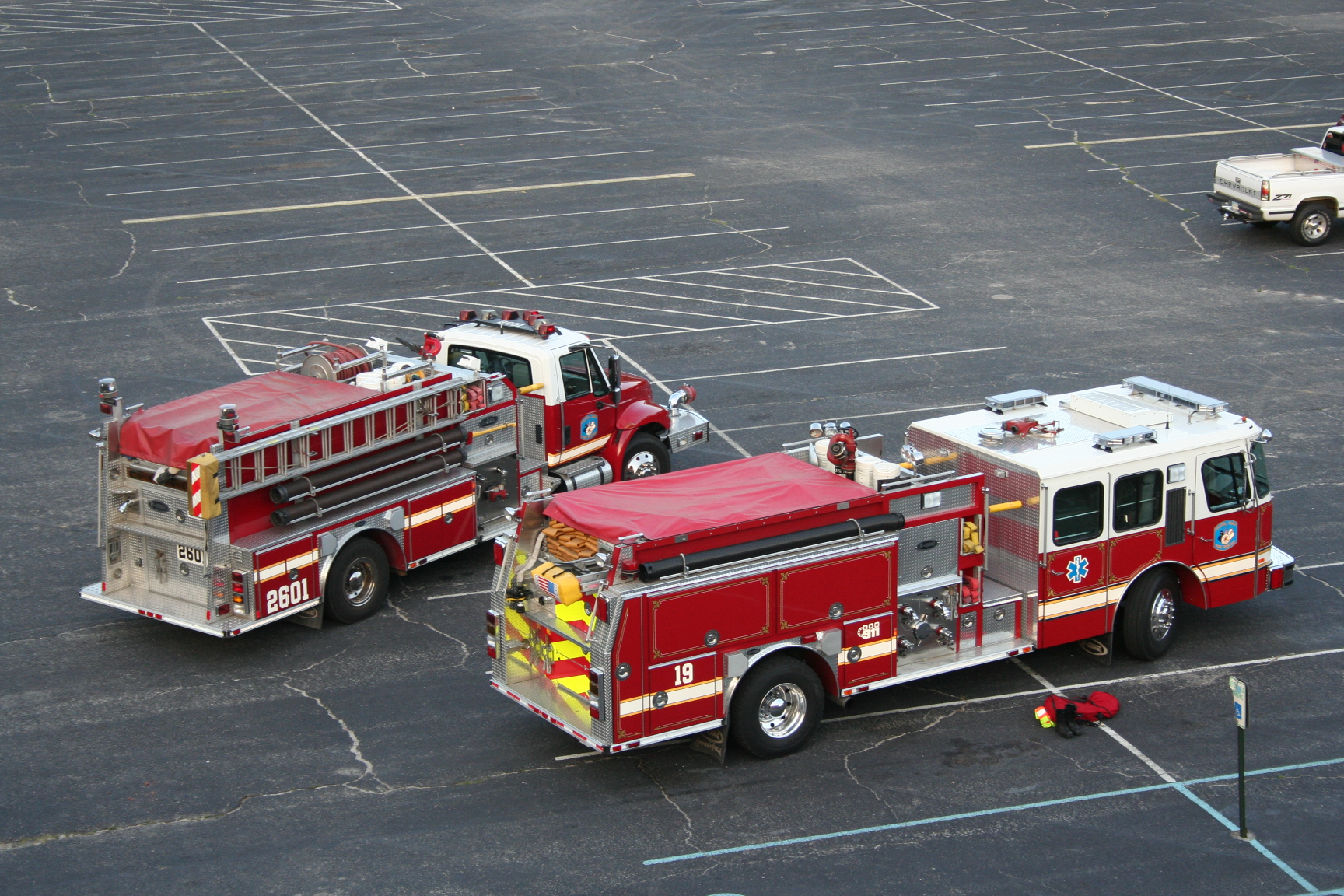 Company Two Fire Rescue Trucks For Sale