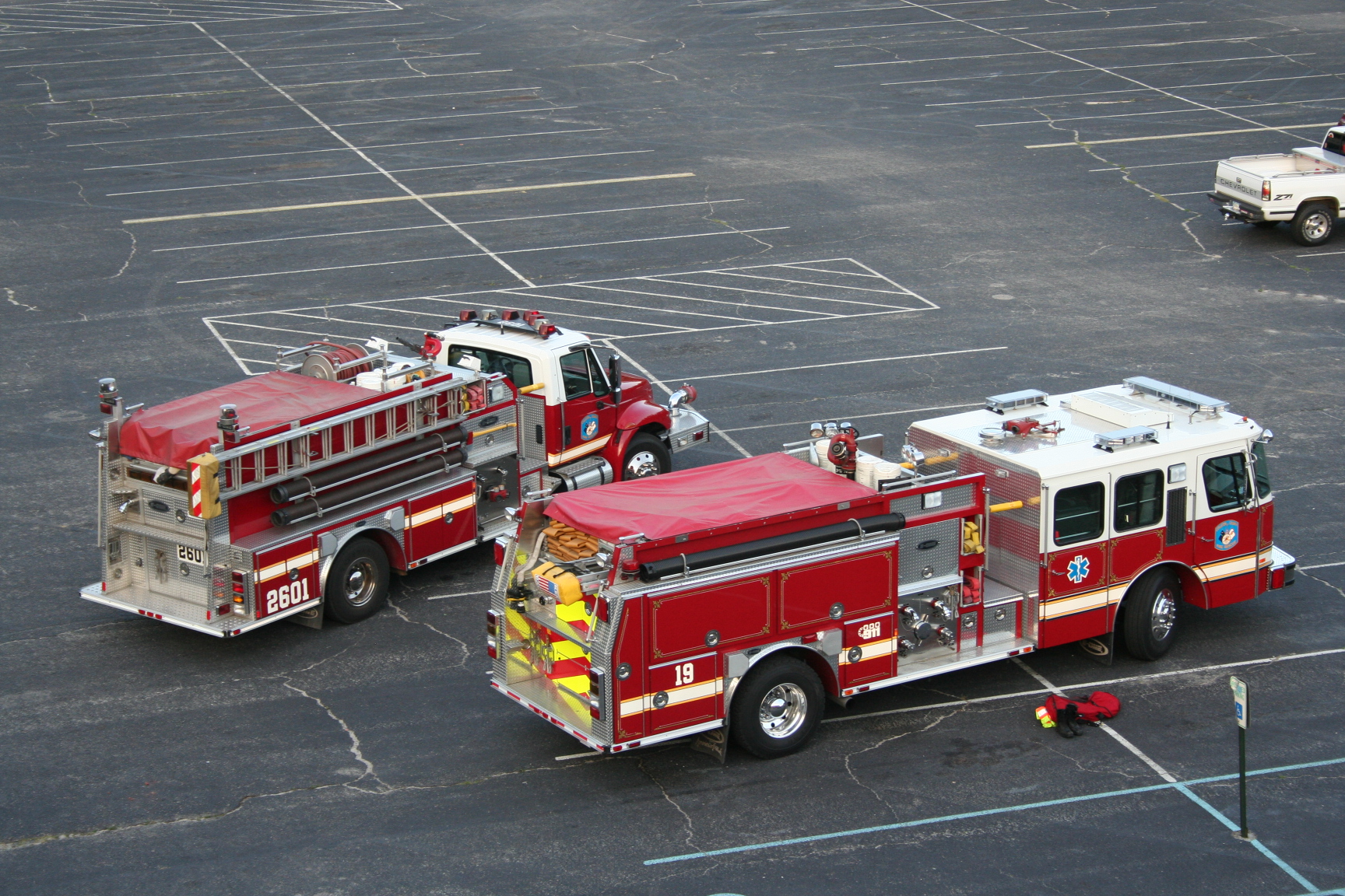 Company Two Fire 4x4 Rescue Trucks